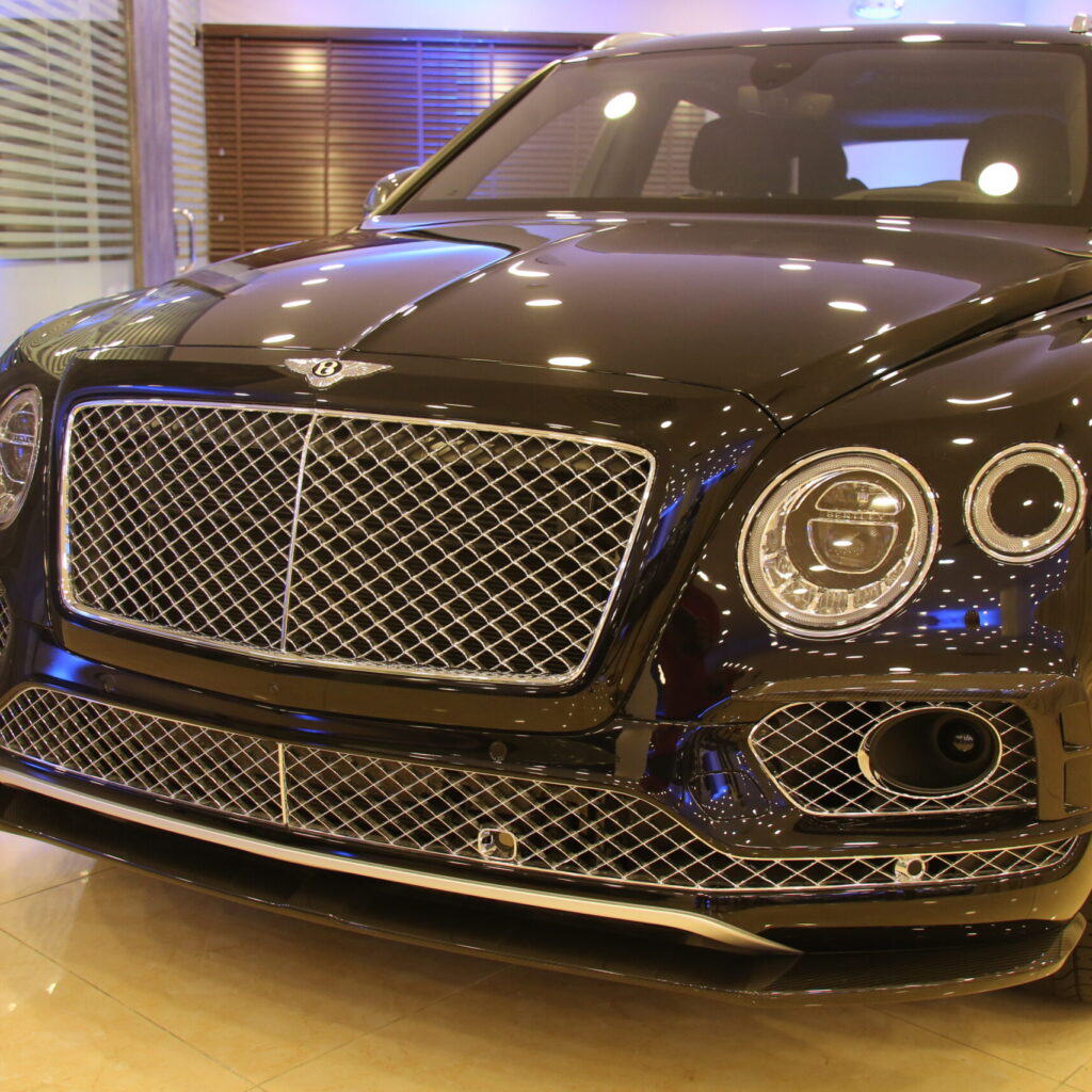 black bold car